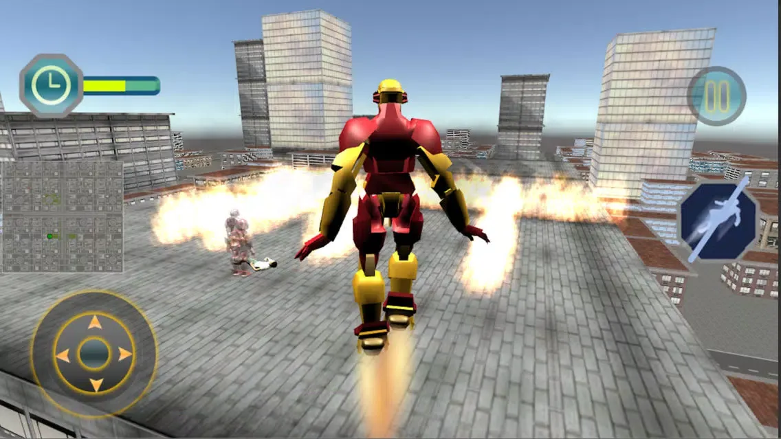 Ảnh chụp màn hình của Super Hero Rescue Flying Robot