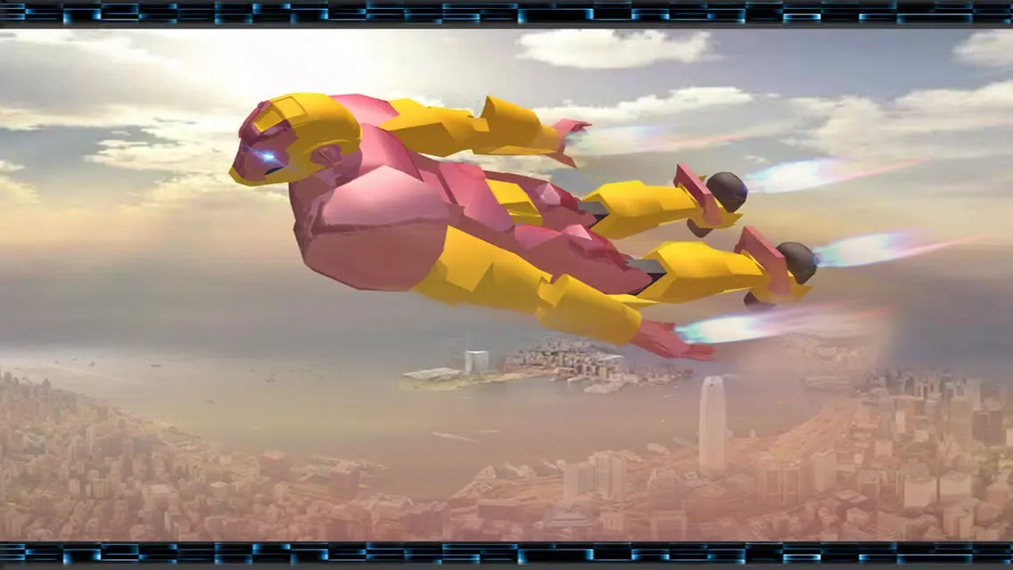 Ảnh chụp màn hình của Super Hero Rescue Flying Robot