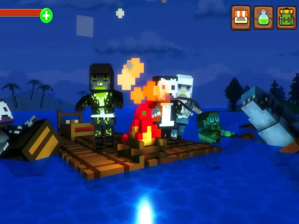 Zombie Raft 2 iPad  Screenshots