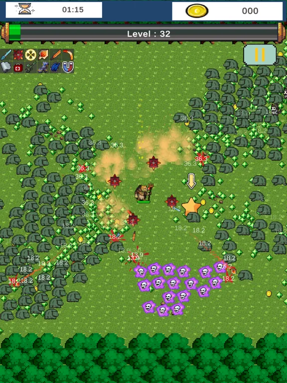 Survivor Pixel world iPad 应用截图