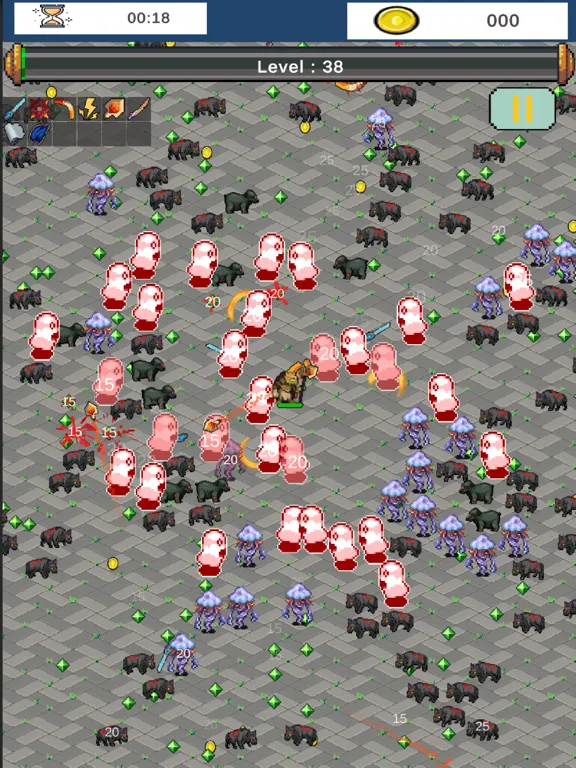Survivor Pixel world iPad 应用截图