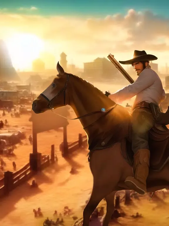Ảnh chụp màn hình của Survivor Guys Cowboy Royale iPad 