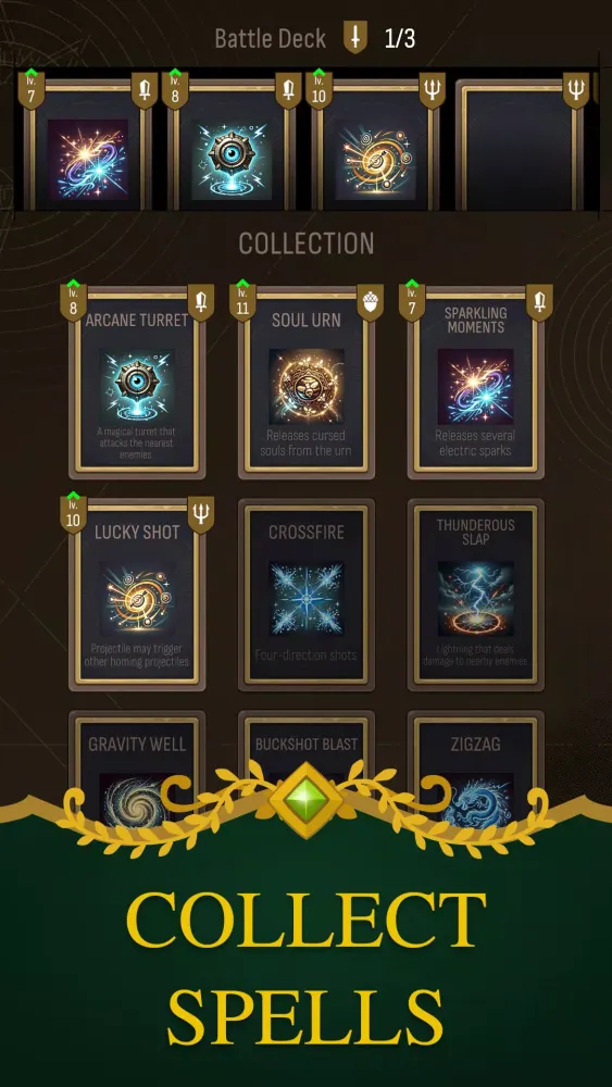 Legacy Wizard: Magic Spells スクリーンショット