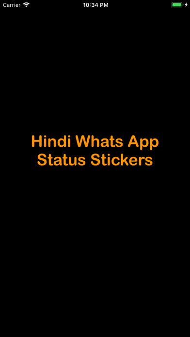 Tangkapan skrin Hindi Stickers :WA Status 2020
