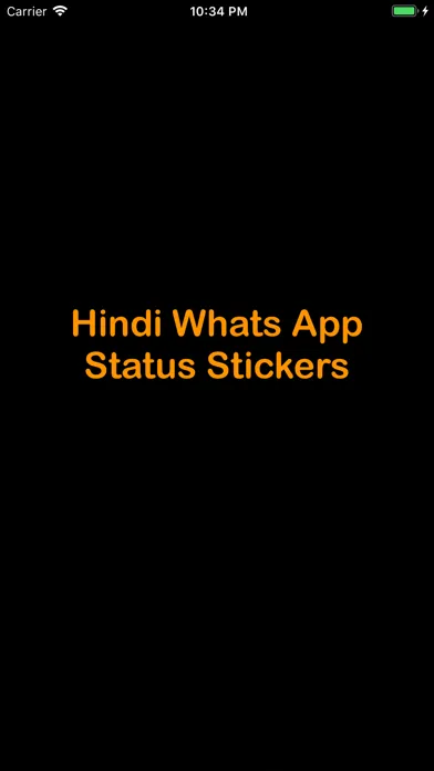 Hindi Stickers :WA Status 2020应用截图