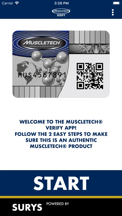 Скриншоты MuscleTech® Verify