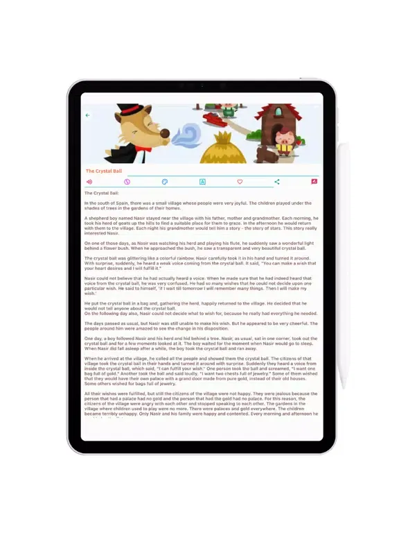1000 English Stories Offline iPad  Screenshots