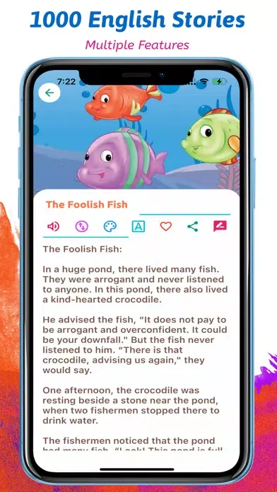 1000 English Stories Offline Screenshots