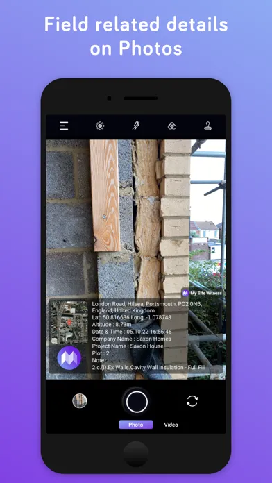 Ảnh chụp màn hình của My Site Witness