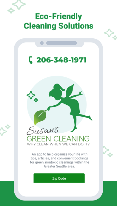 Susan's Green Cleaning Seattle سکرین شاٹس