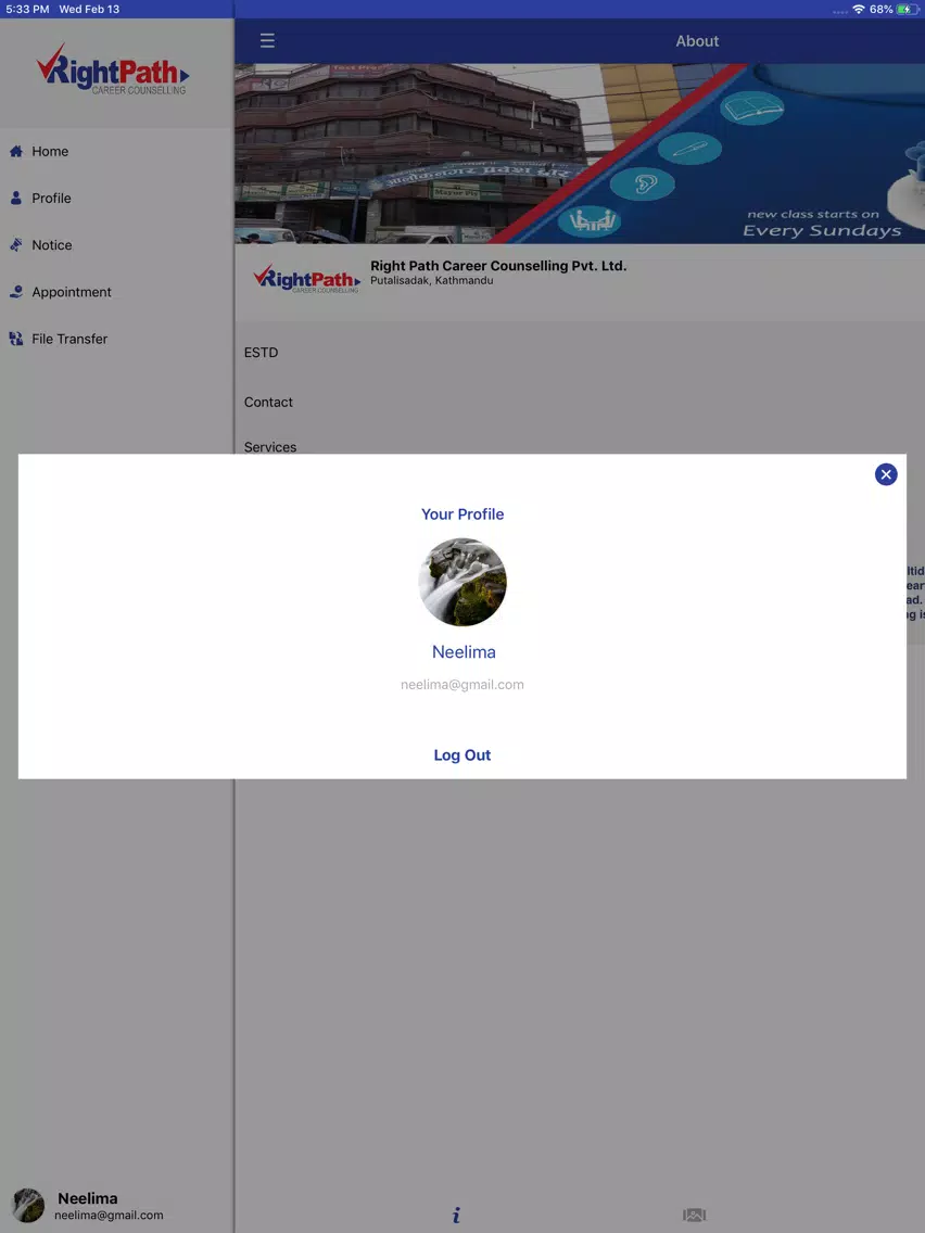 RightPath Career Counselling iPad  Screenshots