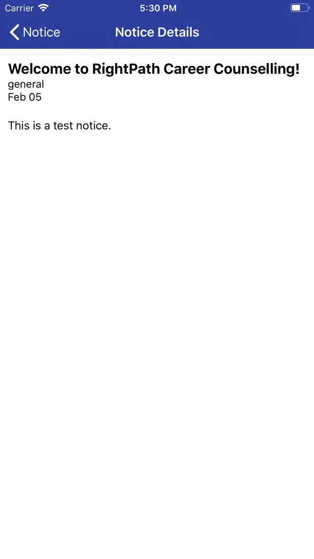 RightPath Career Counselling Screenshots