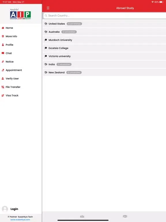 Скриншоты AIP Education iPad 