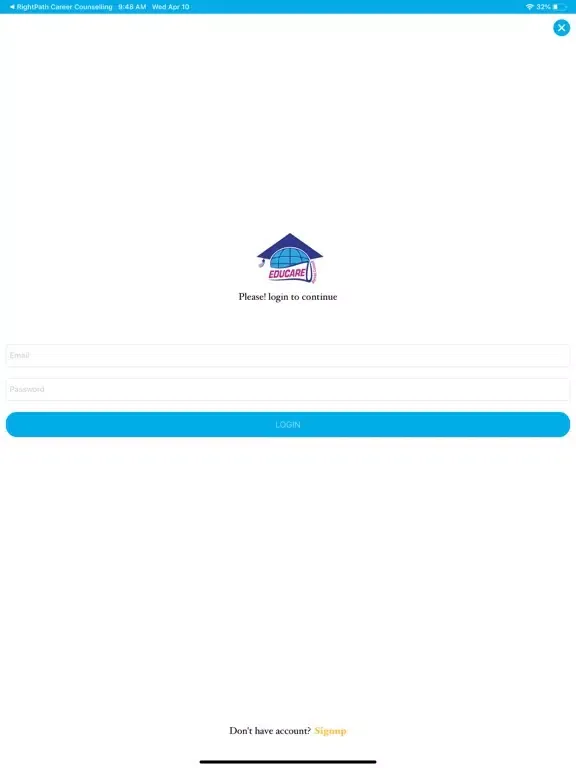 Educare Abroad Consult iPad  Screenshots