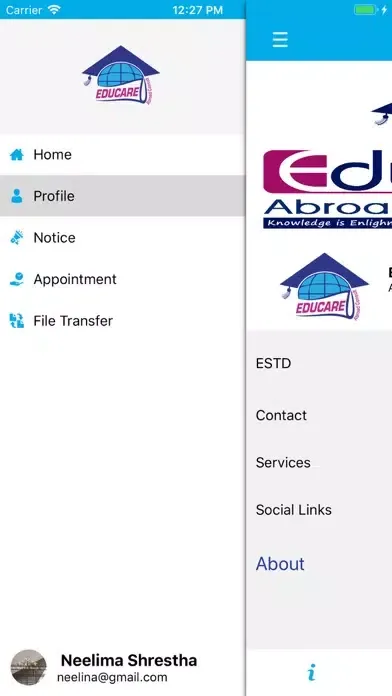 Educare Abroad Consult Screenshots