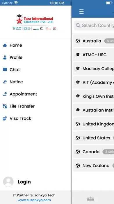 Capturas de pantalla de Tara International Education