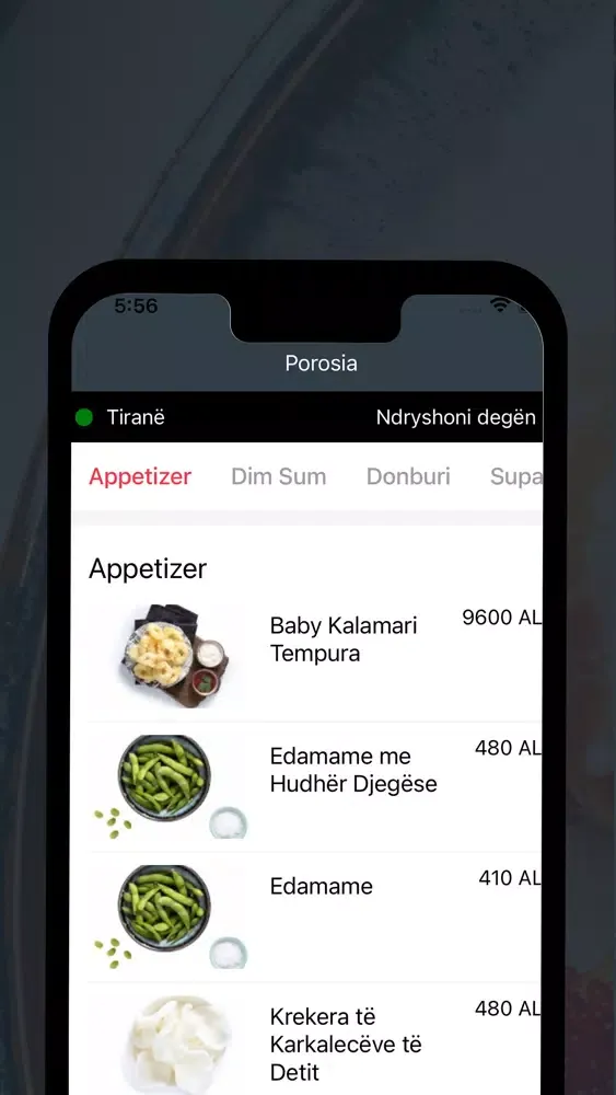 Capturas de pantalla de Sushico Albania