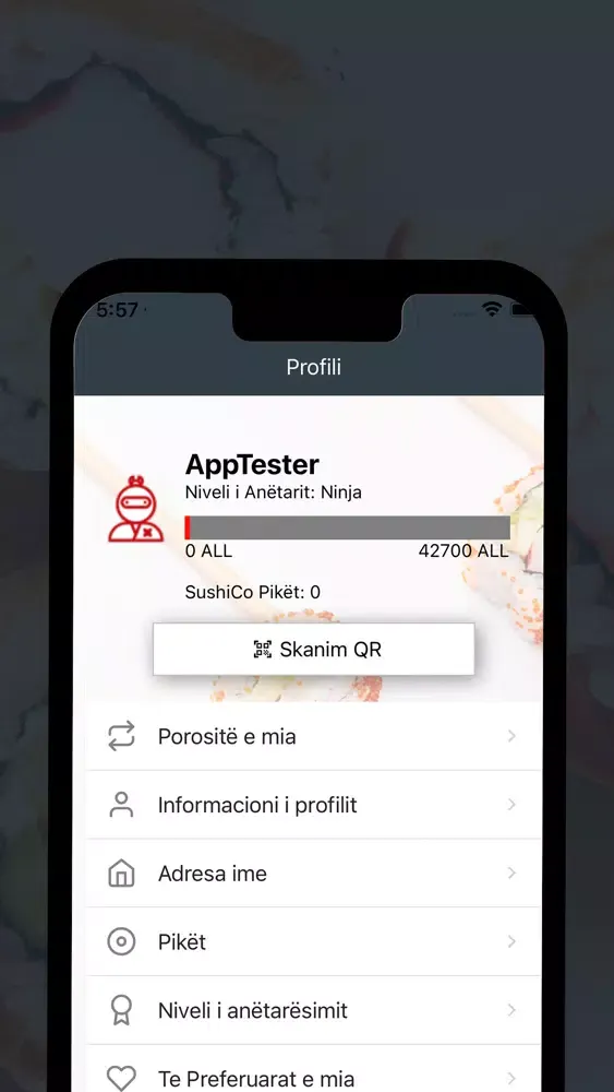 Capturas de pantalla de Sushico Albania