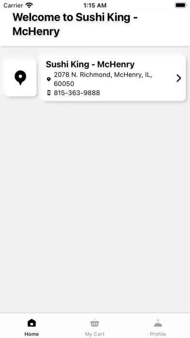 Sushi King - McHenry স্ক্রিনশট