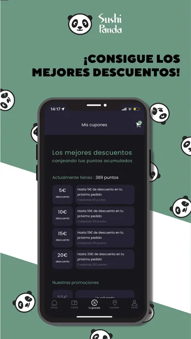 Screenshot di Sushi Panda España