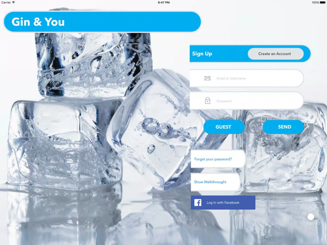 Ảnh chụp màn hình của Gin&You iPad 