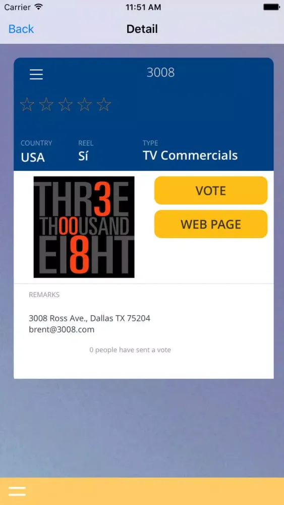Zrzuty ekranu VFX Directory