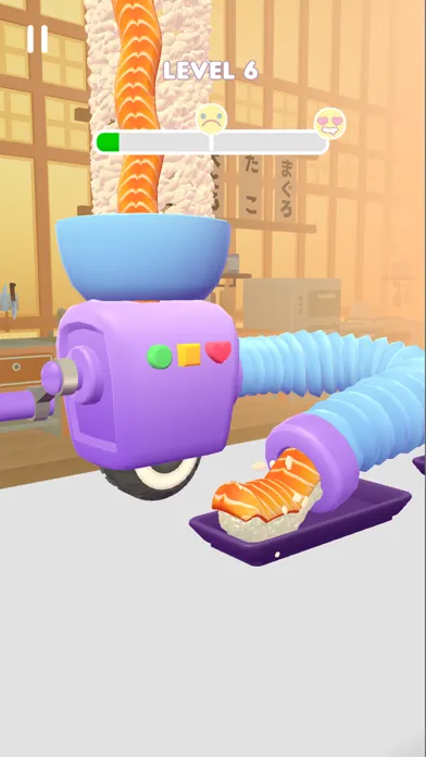 Sushi Roll 3D - ASMR Food Game سکرین شاٹس