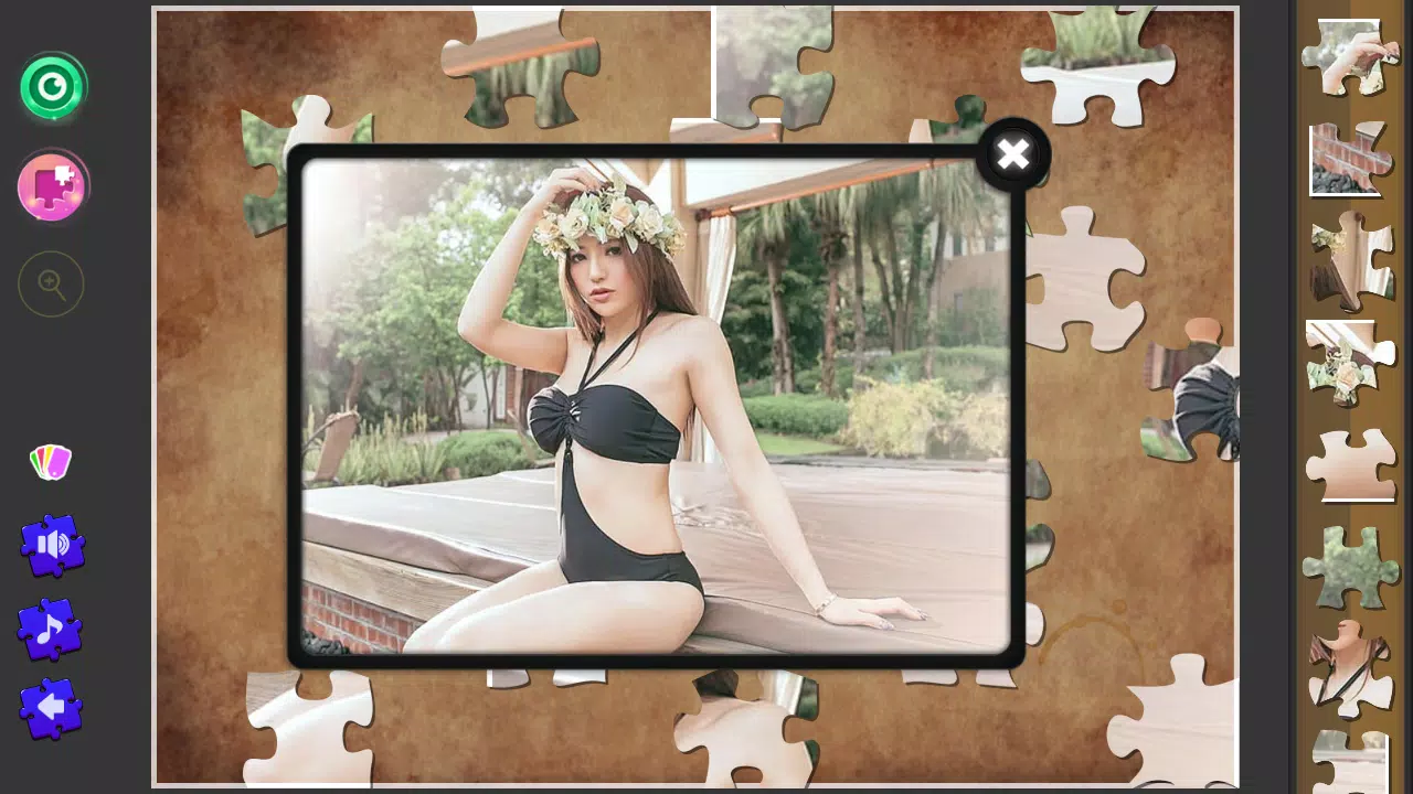 Sexy Bikini Girls Puzzle Screenshots