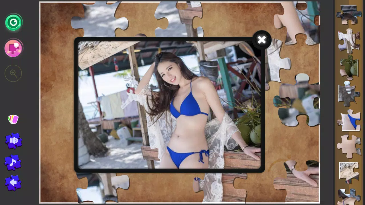 Sexy Bikini Girls Puzzle Screenshots