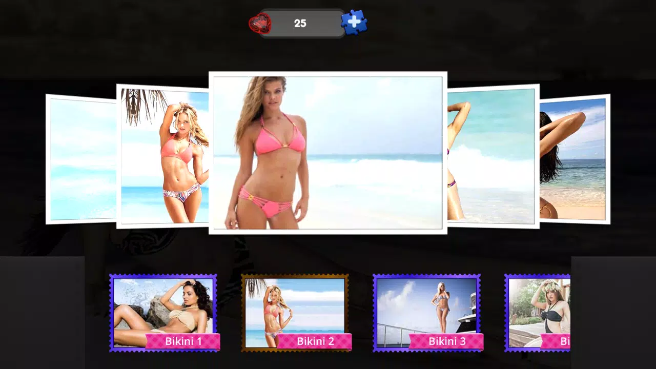 Sexy Bikini Girls Puzzle Screenshots