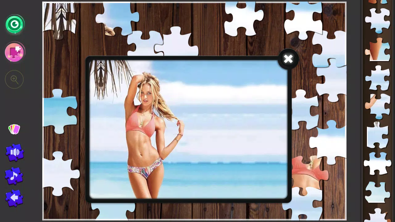 Sexy Bikini Girls Puzzle Screenshots