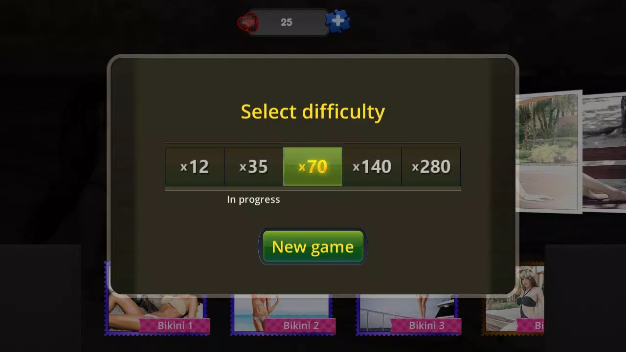Sexy Bikini Girls Puzzle Screenshots