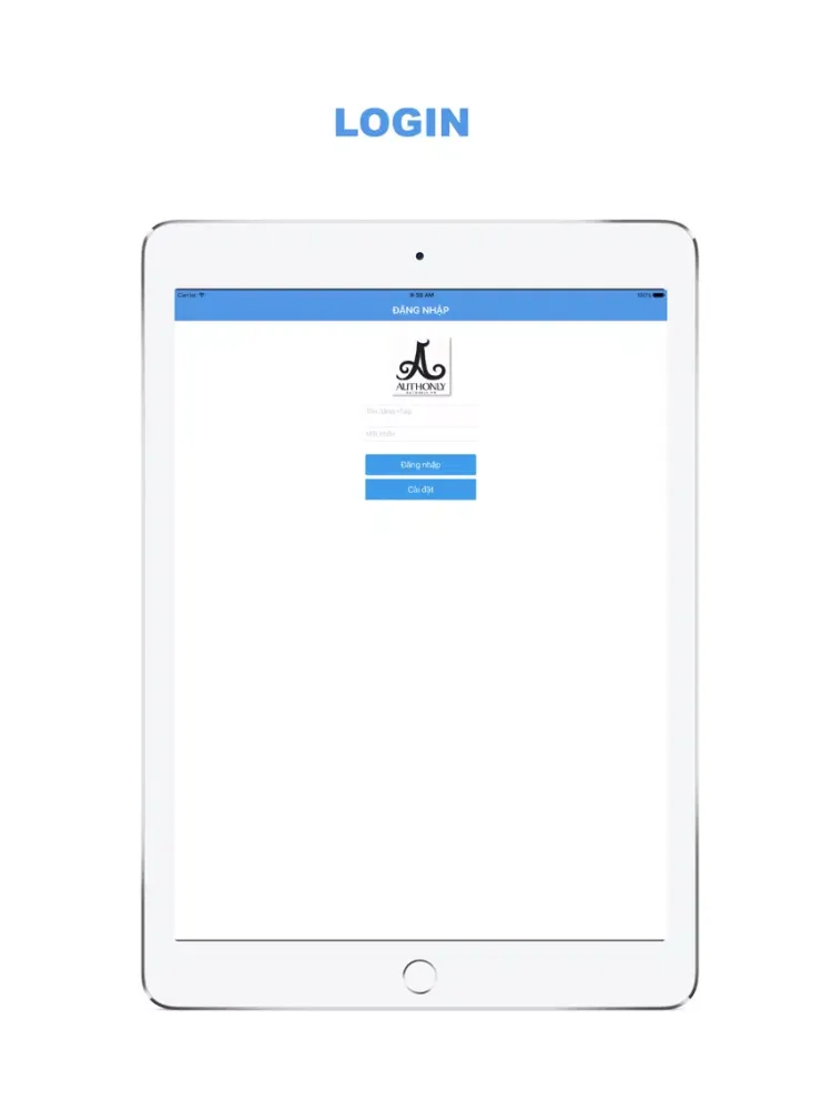 Authonly iPad 應用截圖