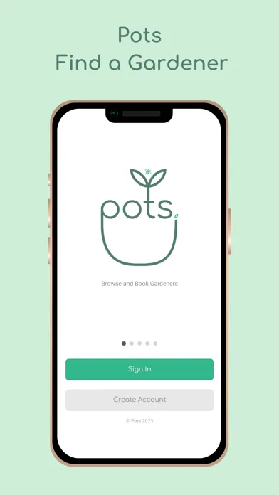 Pots Find a Gardener スクリーンショット
