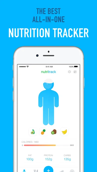 Captures d'écran de Nutritrack - Nutrition Tracker