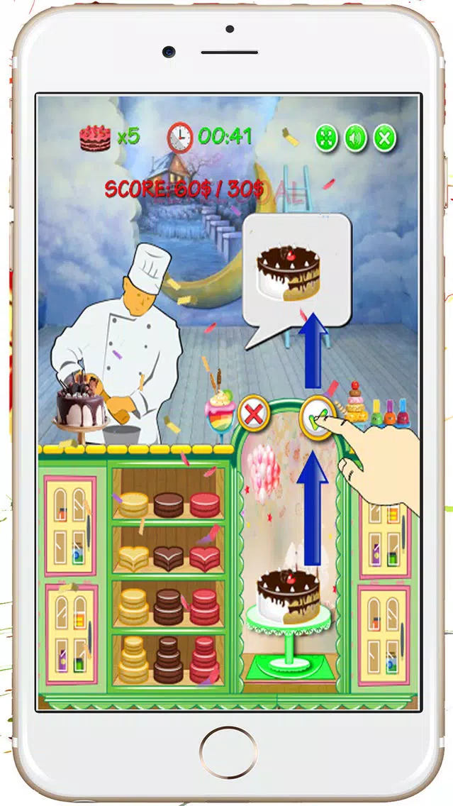 Ảnh chụp màn hình của cake design games
