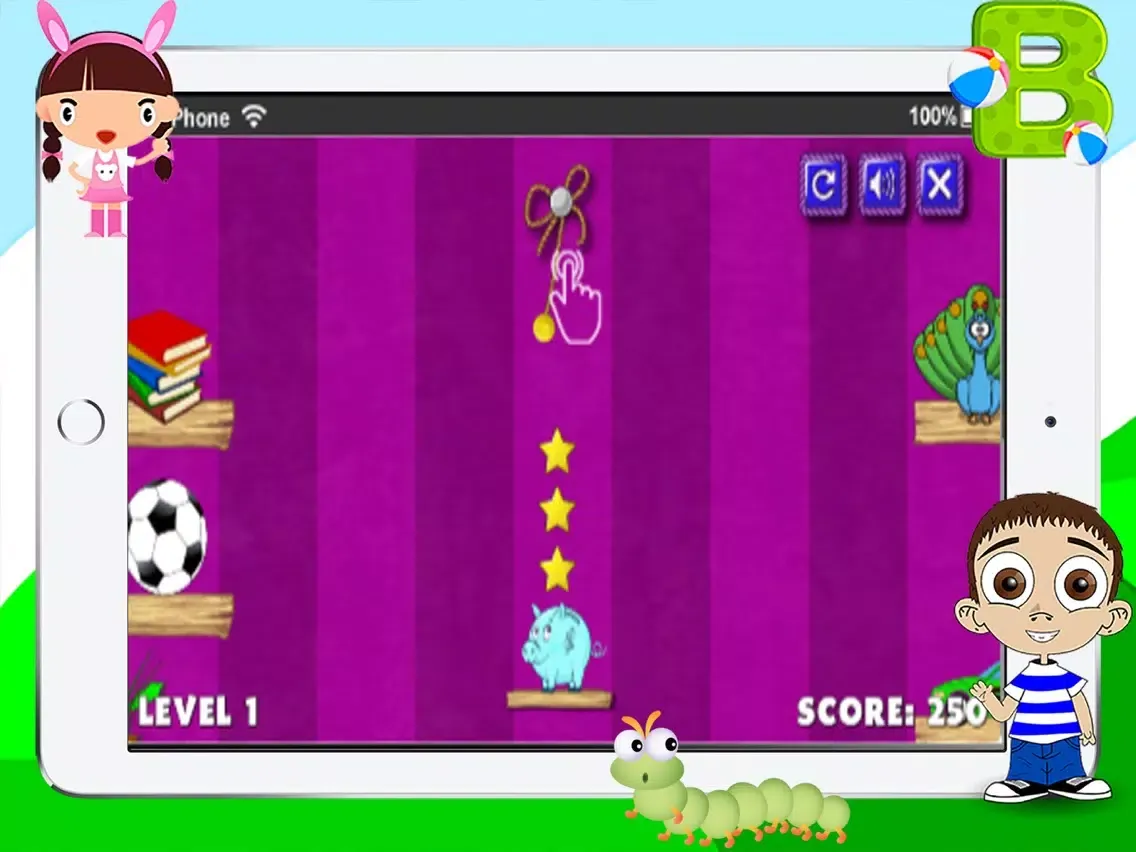 piggy game adventure tale of piggy iPad  Ekran Görüntüleri