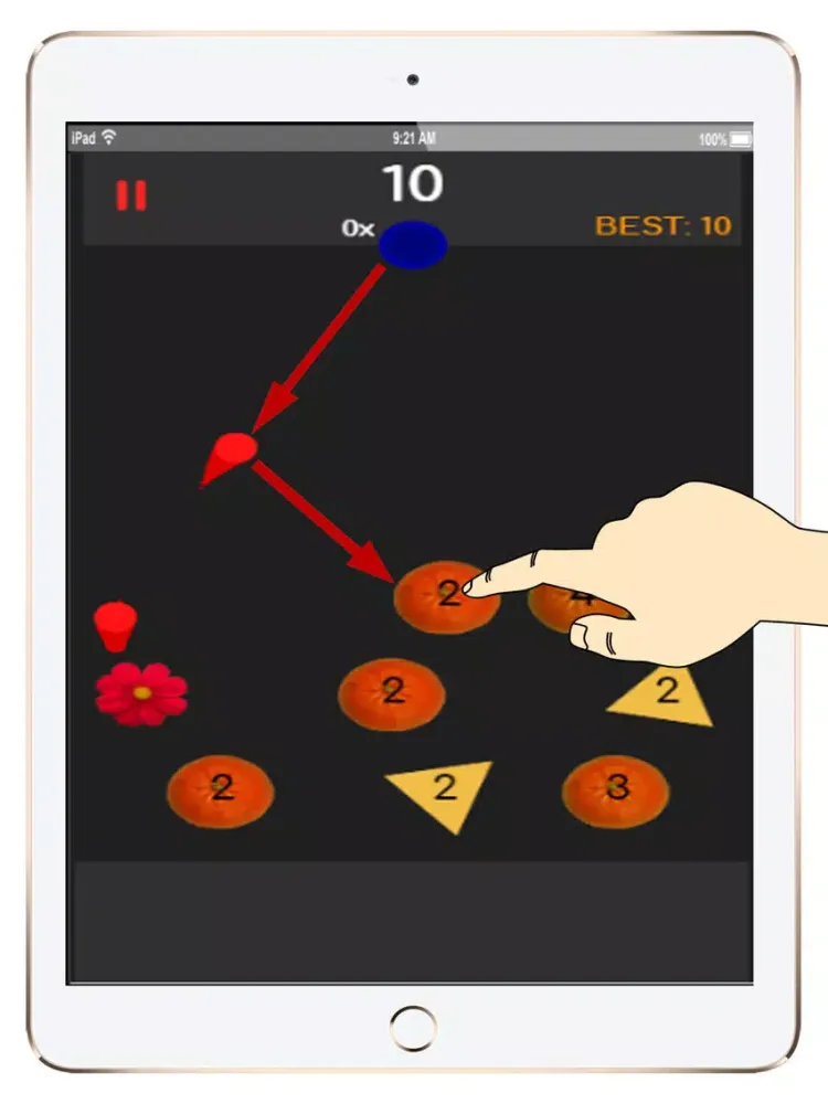 games shoot down iPad  Ekran Görüntüleri