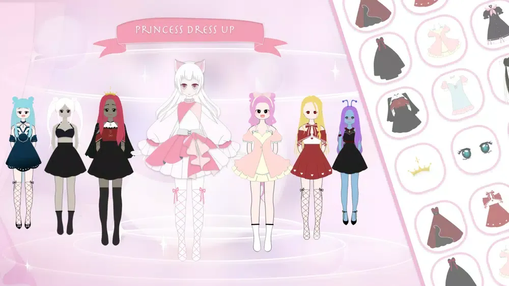 Princess Diary Dress Up Game स्क्रीनशॉट