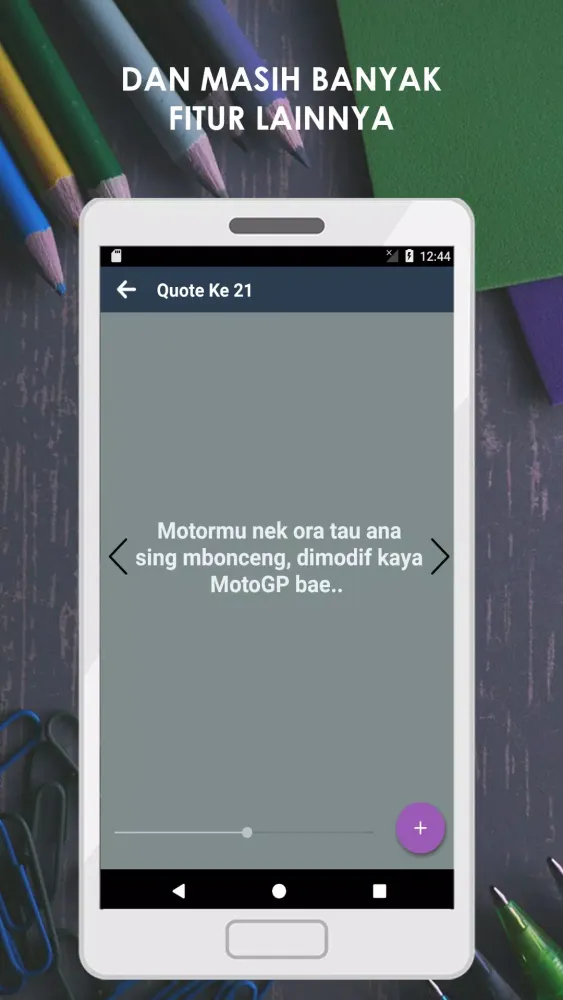 Capturas de tela do Kata Kata Lucu Bahasa Jawa Lengkap