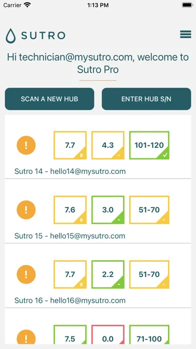 Sutro-Pro Screenshots