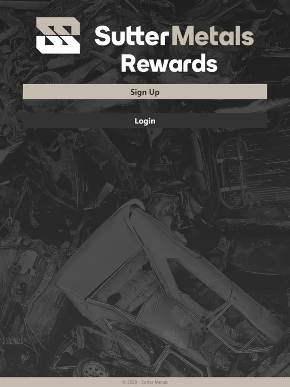 ภาพหน้าจอของ Sutter Metals Loyalty iPad 