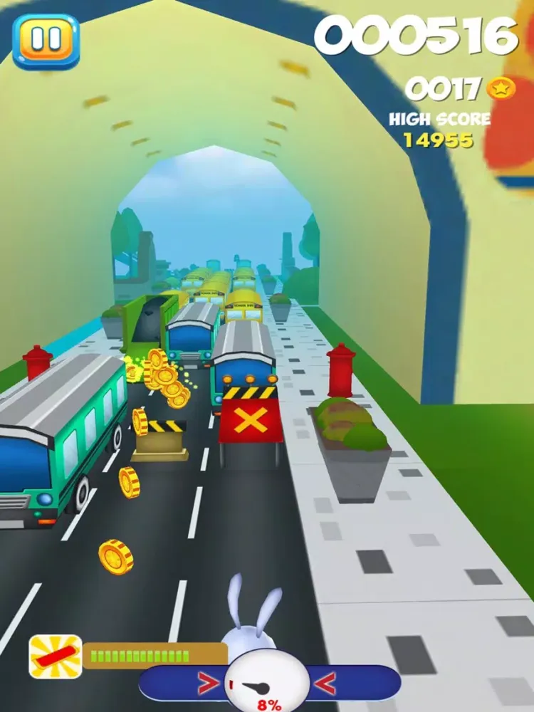 Capturas de pantalla de Rabbit Subway Surfers - Endless Run iPad 