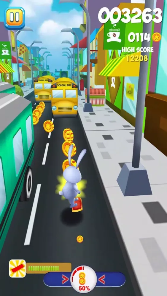 Capturas de pantalla de Rabbit Subway Surfers - Endless Run