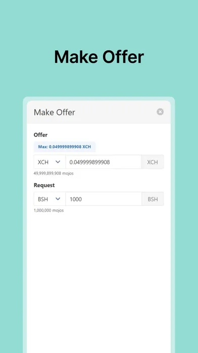 ภาพหน้าจอของ Pawket: Chia Wallet, XCH, NFTS