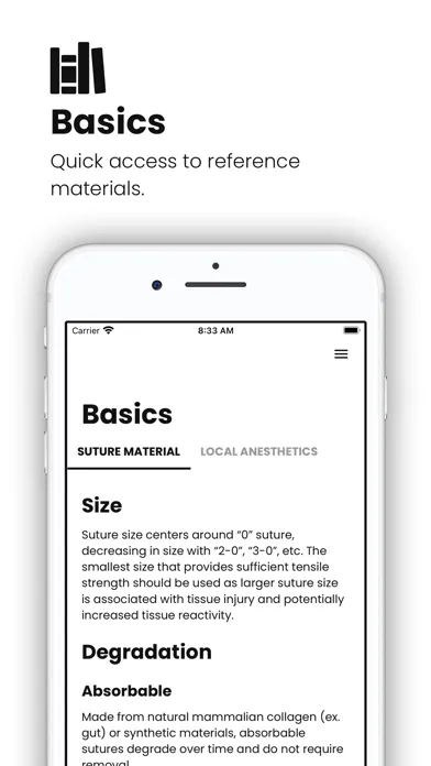 Zrzuty ekranu Suture: Laceration Repair App