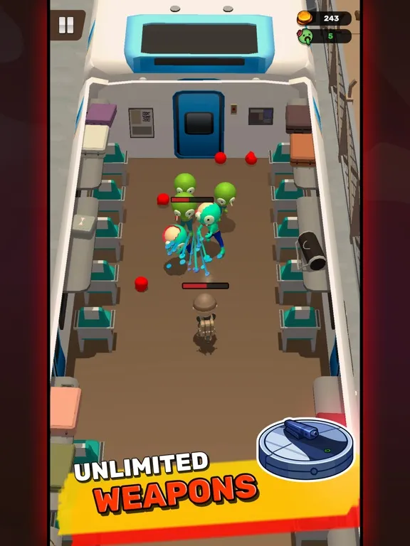 Captures d'écran de Last Survivor : Zombie Game iPad 