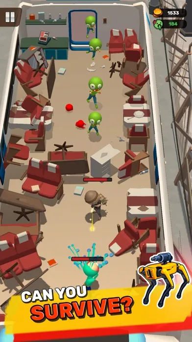 Captures d'écran de Last Survivor : Zombie Game