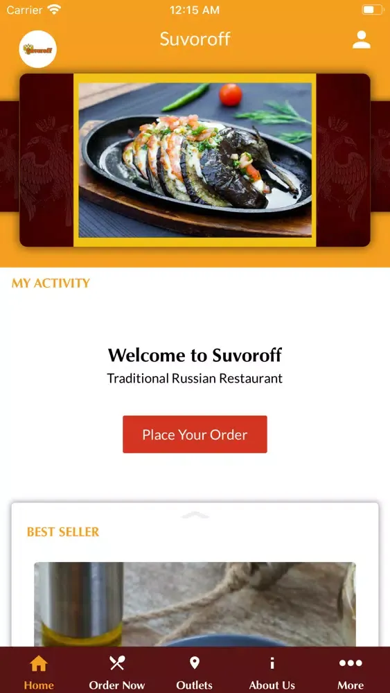 Suvoroff Restaurant スクリーンショット