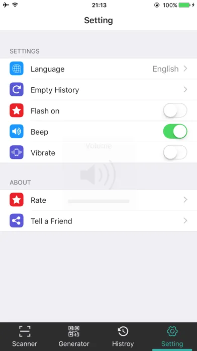 Скриншоты Colorful QR Scanner and Reader